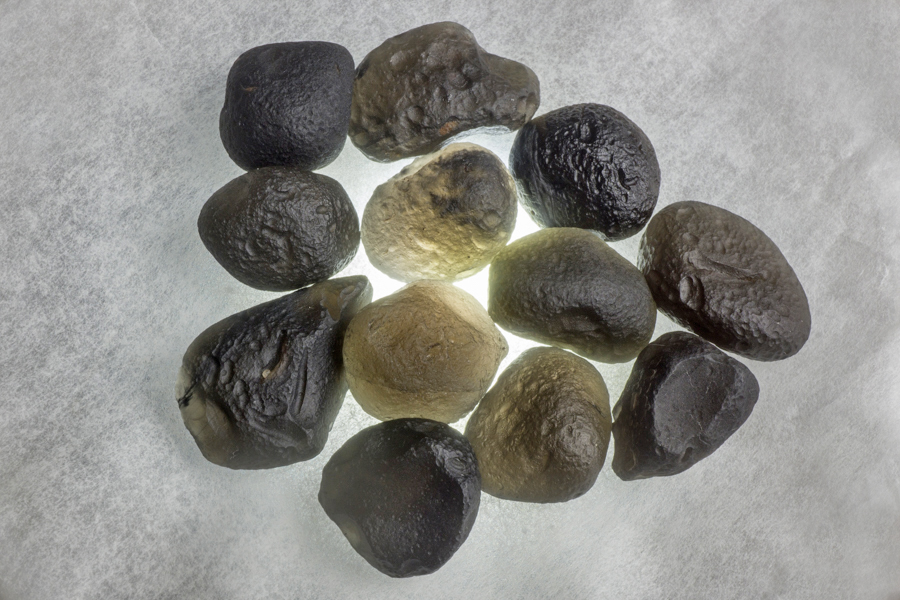 Translucent Saffordite Assorted 4-5 gram stones- 50 gram Bag